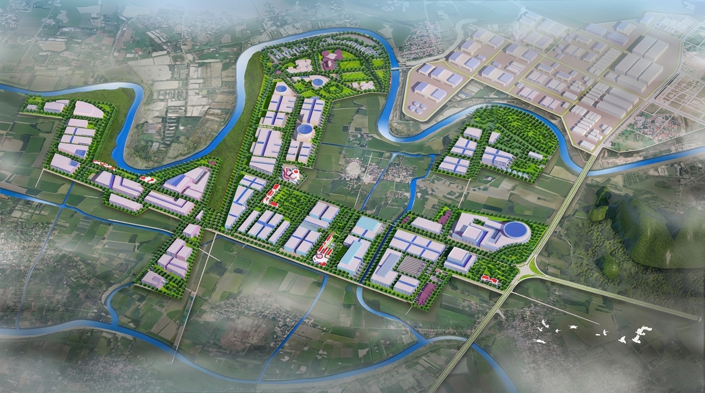 Thiết kế hiện đại của Khu công nghiệp Tràng Duệ 3 Hải Phòng tiêu chuẩn quốc tế