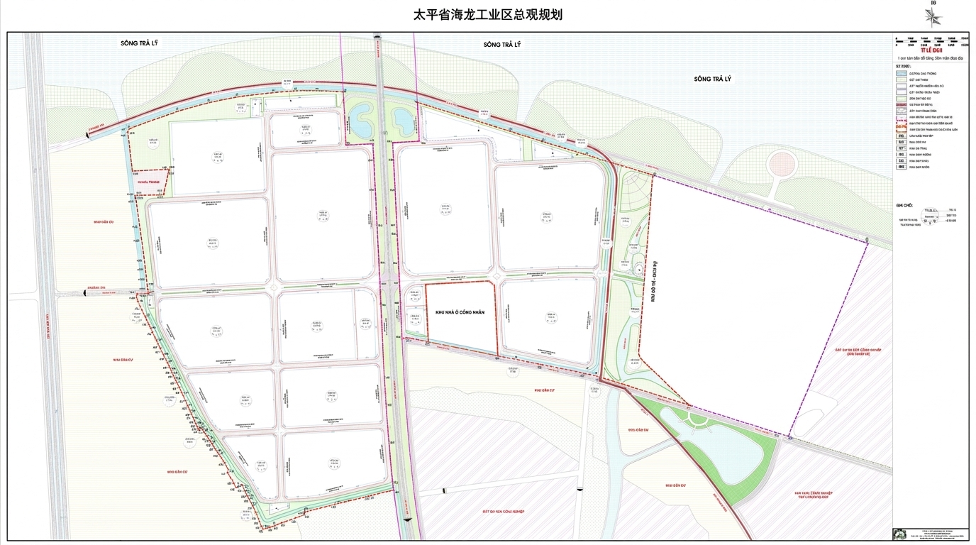 Vị trí chiến lược khu Công nghiệp Hải Long