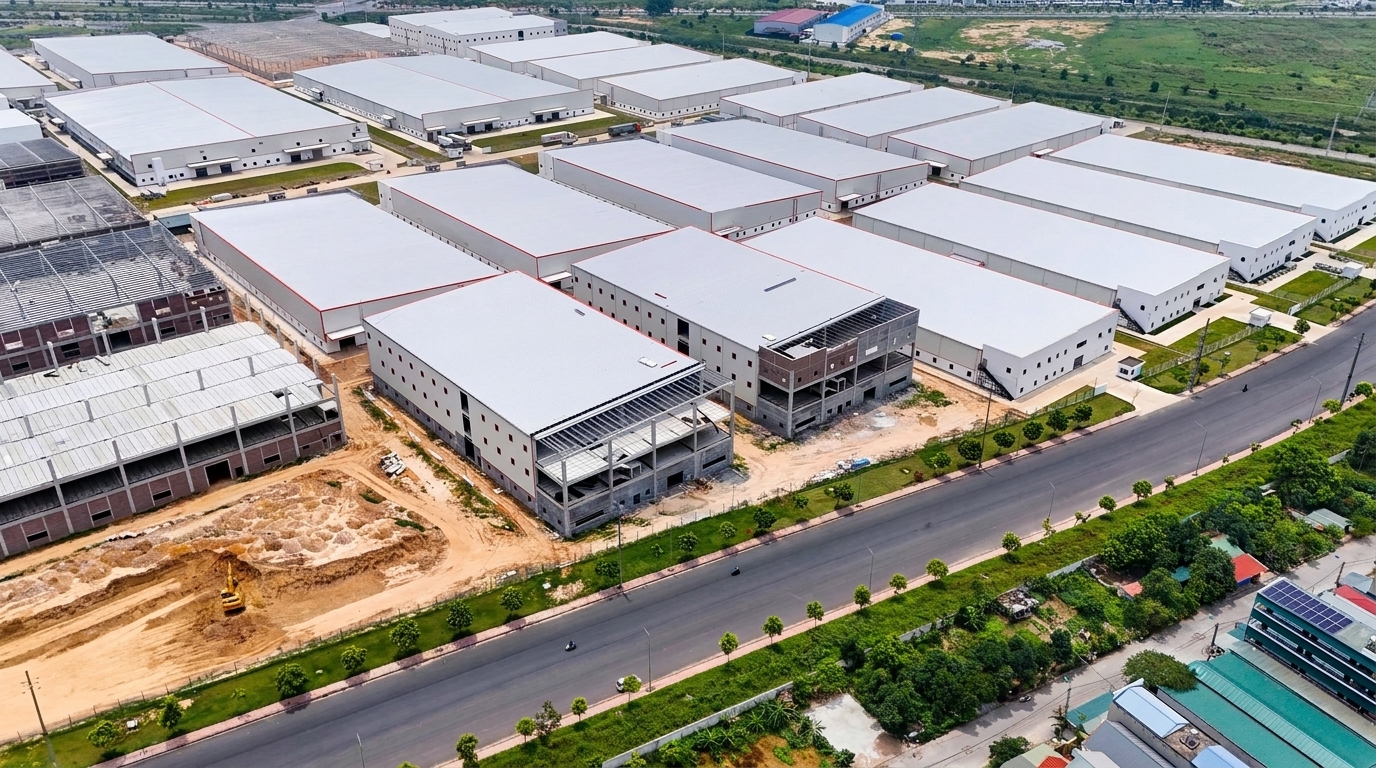 Nhà xưởng Vĩnh Phúc - Khu Công Nghiệp Bá Thiện 1