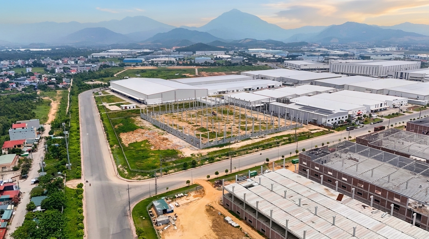 Nhà Xưởng Tại Khu Công Nghiệp Bá Thiện